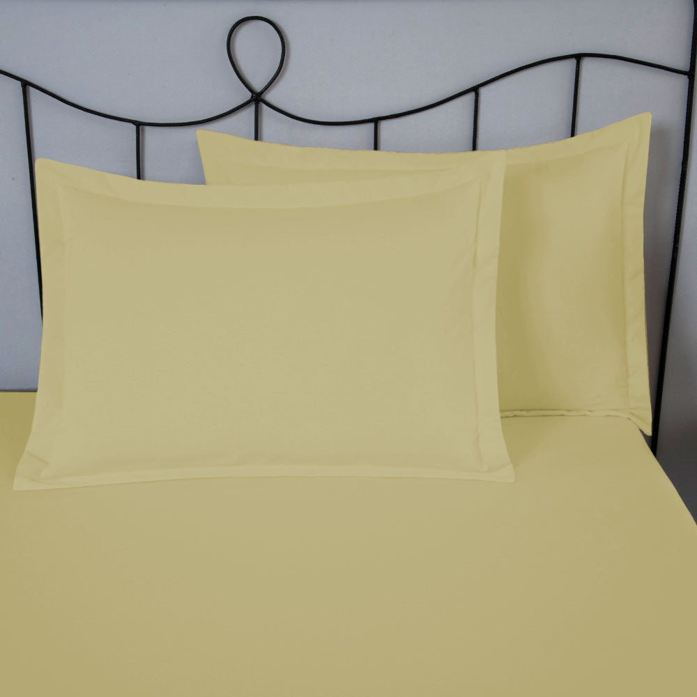 Porta Travesseiro Dia A Dia 1 Peça 70cm x 50cm 80% Algodão / 20% Poliéster Percal 180 Fios